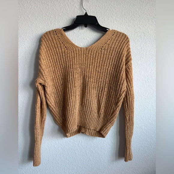 Moon & Madison Camel Knit Cardigan Size Small - Picture 6 of 6